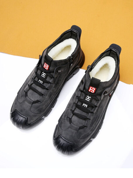 Winter Warm Dad Middle-Aged Elderly Men's Casual Shoes Sport