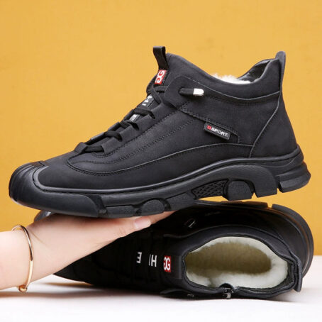 Winter Warm Dad Middle-Aged Elderly Men's Casual Shoes Sport