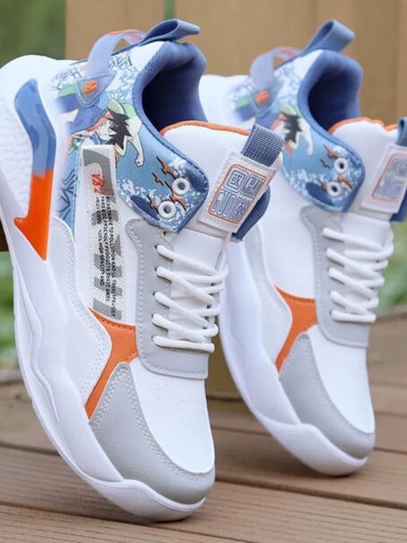 High-Top Winter Fleece-lined Thickened Non-Slip All-Matching Men's Shoes Wen and Xiang