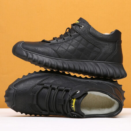 Winter Warm Dad Middle-Aged Elderly Men's Casual Shoes Sport