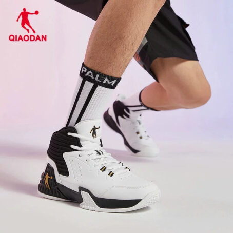 Nike Jordan High-Top Leather Surface Abrasion Resistant White Men's Basketball Shoes Nike