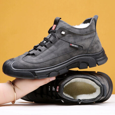 Winter Warm Dad Middle-Aged Elderly Men's Casual Shoes Sport