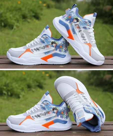 High-Top Winter Fleece-lined Thickened Non-Slip All-Matching Men's Shoes Wen and Xiang