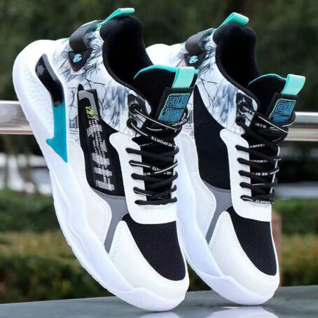 High-Top Winter Fleece-lined Thickened Non-Slip All-Matching Men's Shoes Wen and Xiang