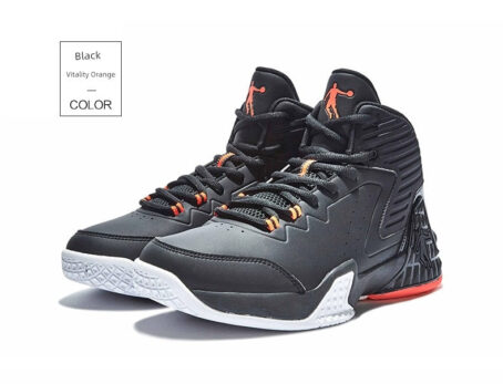 Nike Jordan High-Top Leather Surface Abrasion Resistant White Men's Basketball Shoes Nike