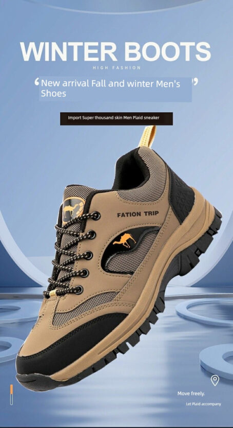 Outdoor Waterproof & Hard-Wearing Lightweight Hiking Shoes for Middle-Aged & Elderly Adventurers 🌲👟 Fation Trip