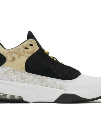 Nike Jordan Max Aura 2 Vintage Basketball Shoes Men Mid-top Gold Sneakers Shoes CK6636-107