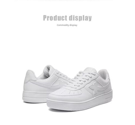 Tebu Fall and Winter Leather Surface Easiest for Match Casual Low-Top Sneakers XTEP