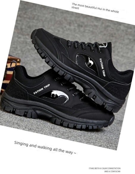 Outdoor Waterproof & Hard-Wearing Lightweight Hiking Shoes for Middle-Aged & Elderly Adventurers 🌲👟 Fation Trip