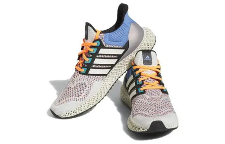 adidas Ultra 4D Chalk Blue Fusion Orange Sneakers shoes HP9735 CATG Sports Footwear