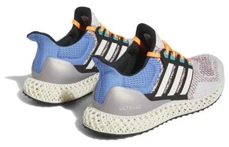 adidas Ultra 4D Chalk Blue Fusion Orange Sneakers shoes HP9735 CATG Sports Footwear