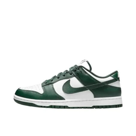 Nike Dunk Retro Grey Fog Cowhide Leather Retro Anti Slip Simple Casual Wear Resistant Low Top Board Shoes Men's Gray White CATG Sports Footwear