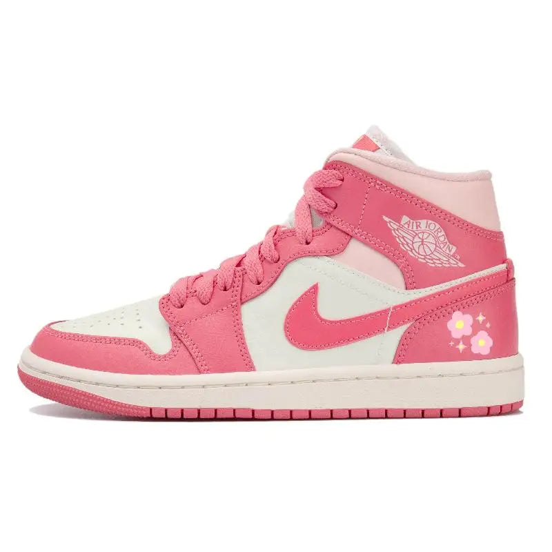 Nike Jordan Air Jordan 1 Vintage Basketball Shoes Women's Sneakers Shoes BQ6472-186 Nike