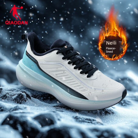 Nike Jordan Leather Surface Fleece-Lined Waterproof Winter Shock-Absorbing Running Shoes Nike