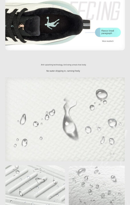 Nike Jordan Leather Surface Fleece-Lined Waterproof Winter Shock-Absorbing Running Shoes Nike