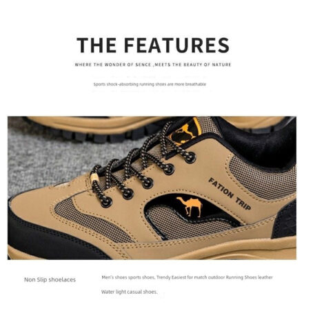 Outdoor Waterproof & Hard-Wearing Lightweight Hiking Shoes for Middle-Aged & Elderly Adventurers 🌲👟 Fation Trip
