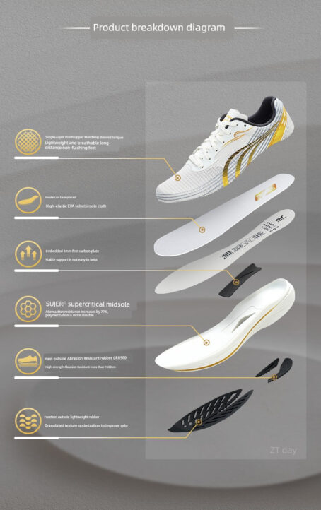 Do-Win Journey Men's Training Professional Three Generations Running Shoes Do-Win