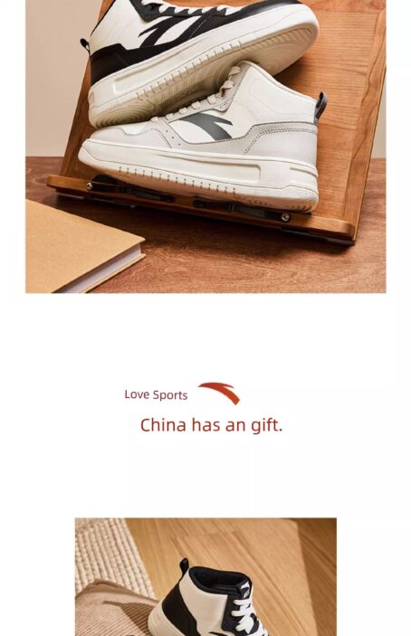 Anta Winter Leather Waterproof Sports Men's Shoes ANTA