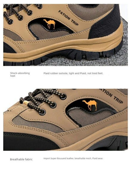 Outdoor Waterproof & Hard-Wearing Lightweight Hiking Shoes for Middle-Aged & Elderly Adventurers 🌲👟 Fation Trip