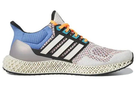 adidas Ultra 4D Chalk Blue Fusion Orange Sneakers shoes HP9735 CATG Sports Footwear