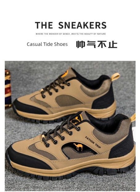 Outdoor Waterproof & Hard-Wearing Lightweight Hiking Shoes for Middle-Aged & Elderly Adventurers 🌲👟 Fation Trip